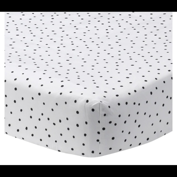 Lambs & Ivy -Heart to Heart Pink/Grey/White 4 Piece Baby Crib Bedding Set - Picture 3 of 6